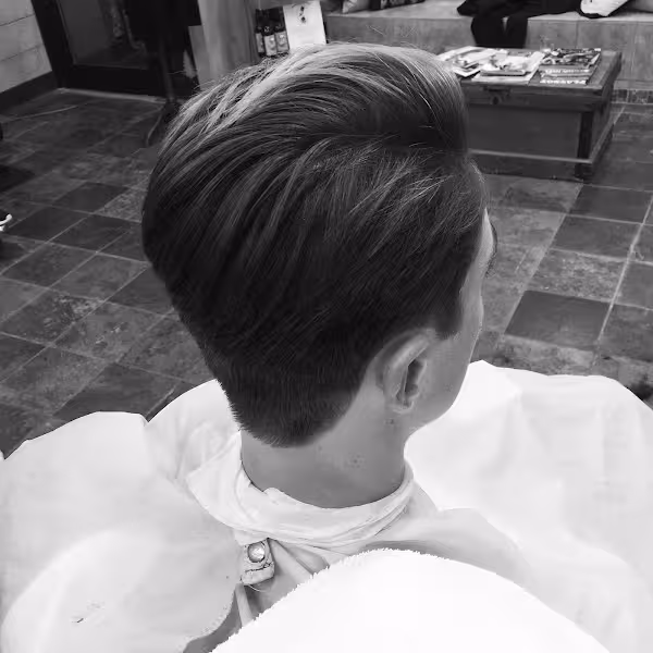 Haircut by Stu the Barber, style 1
