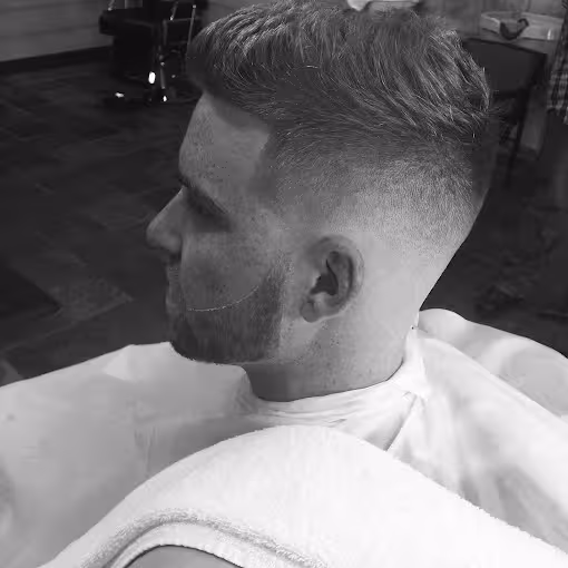 Haircut by Stu the Barber, style 12