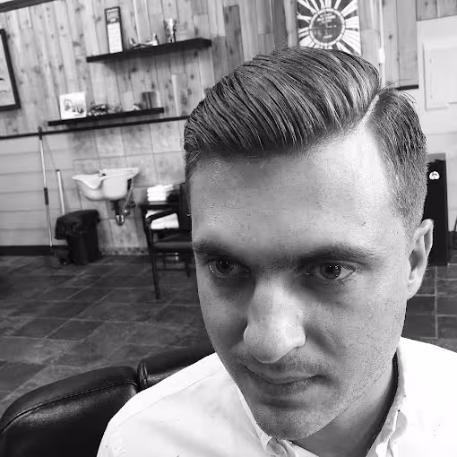 Haircut by Stu the Barber, style 13
