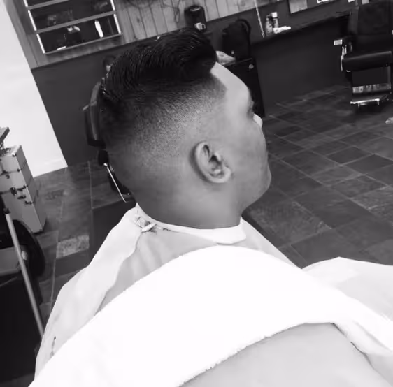 Haircut by Stu the Barber, style 17