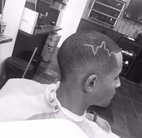 Haircut by Stu the Barber, style 18