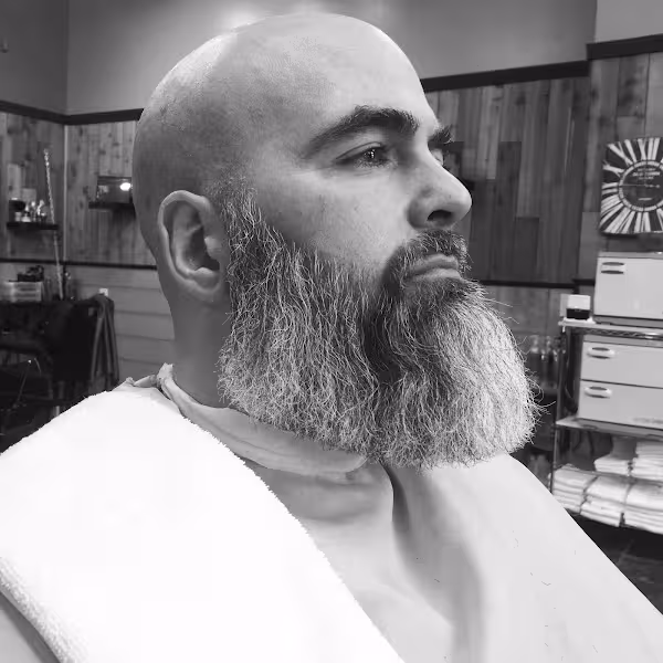 Haircut by Stu the Barber, style 2
