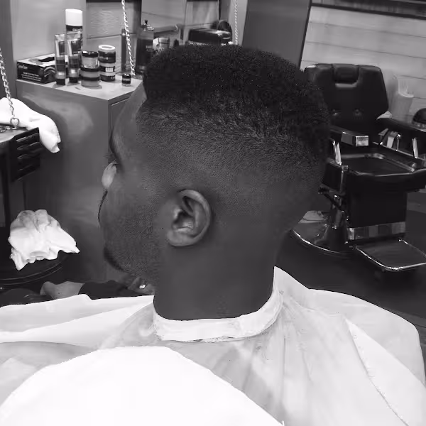 Haircut by Stu the Barber, style 4