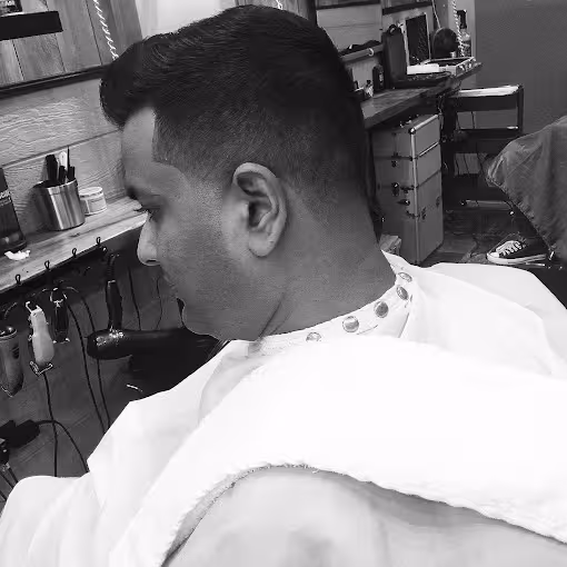 Haircut by Stu the Barber, style 7